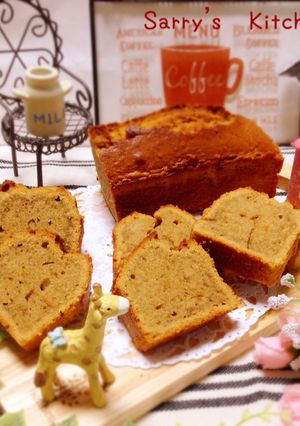 ワンボールで♡カフェオレパウンドケーキ♪-レシピのメイン写真