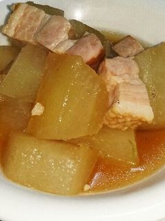 圧力鍋で簡単☆ジューシー冬瓜煮♪-レシピのメイン写真