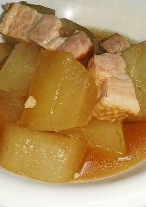 圧力鍋で簡単☆ジューシー冬瓜煮♪-レシピのメイン写真