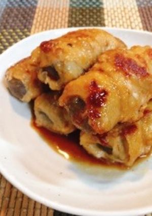 こんにゃくの豚肉巻き♡-レシピのメイン写真