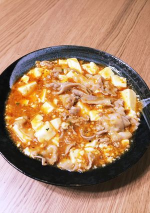 男子喜ぶ！コクうま麻婆豆腐！-レシピのメイン写真
