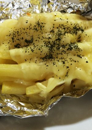 余ったフライドポテトでポテチーズマヨ-レシピのメイン写真