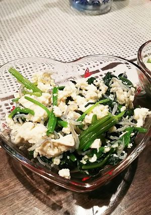 ほうれん草の白和え☆韓国風-レシピのメイン写真