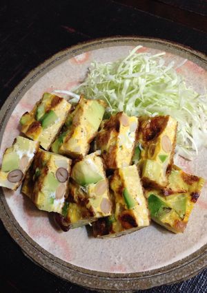 アボカドとビーンズのスパニッシュオムレツ-レシピのメイン写真