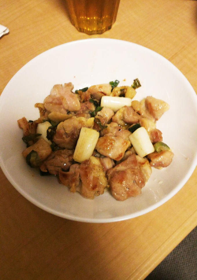 鶏もも肉のネギま風炒め-レシピのメイン写真