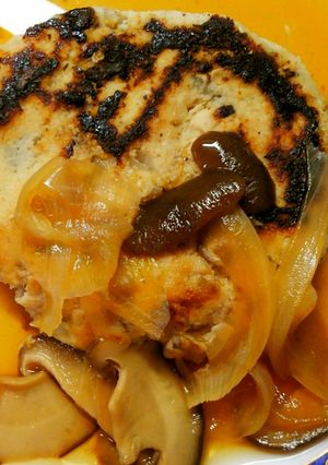 おからと鶏挽き肉のハンバーグ！甘酢ソース-レシピのメイン写真