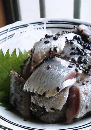 いわしの胡麻醤油漬け-レシピのメイン写真