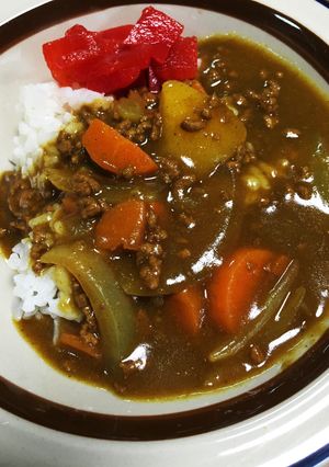 父さんのミンチカレー♡-レシピのメイン写真