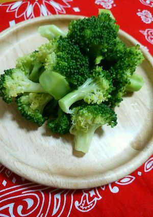 野菜の味を生かして！塩ブロッコリー☆-レシピのメイン写真