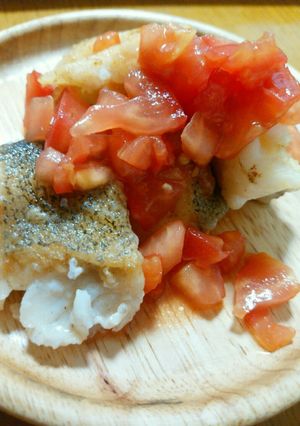 白身魚のムニエル～トマトソース～-レシピのメイン写真