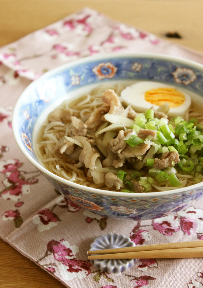豚肉とごぼうのにゅうめん-レシピのメイン写真