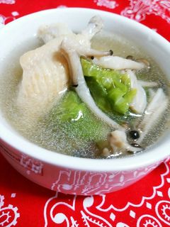 鶏のダシが効いてる!手羽中のスープ☆-レシピのメイン写真