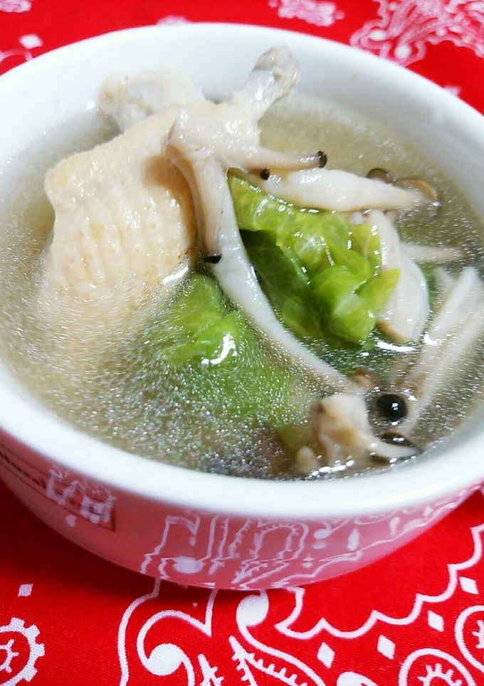 鶏のダシが効いてる！手羽中のスープ☆-レシピのメイン写真