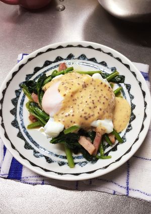ほうれん草ベネディクト-レシピのメイン写真