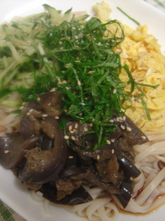 なす入り、冷やし麺-レシピのメイン写真