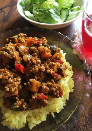 ドライカレー-レシピのメイン写真