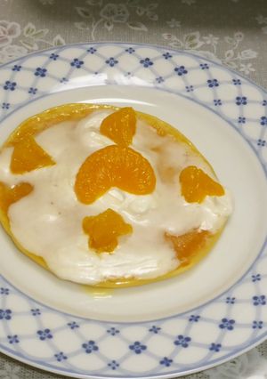 AGF マリームでパンケーキ-レシピのメイン写真