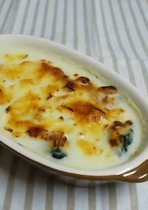 魚焼きグリルで、かぼちゃのグラタン-レシピのメイン写真