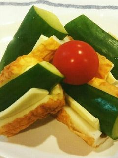 手軽に一品♪きゅうりちくわ-レシピのメイン写真
