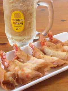 サクサク簡単 海老揚げ雲呑-レシピのメイン写真