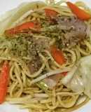 簡単！絶品！ちゃんぽん麺で屋台風焼きそば