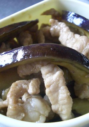 お弁当に豚肉とナスの炒め物♪-レシピのメイン写真