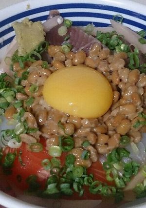 日本の心ばくだん丼-レシピのメイン写真