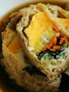 【簡単!お袋の味】油揚げの袋煮-レシピのメイン写真