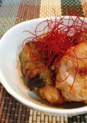 なすと鶏肉の生姜焼き-レシピのメイン写真