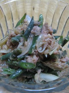 いんげんと玉ねぎのサラダ-レシピのメイン写真