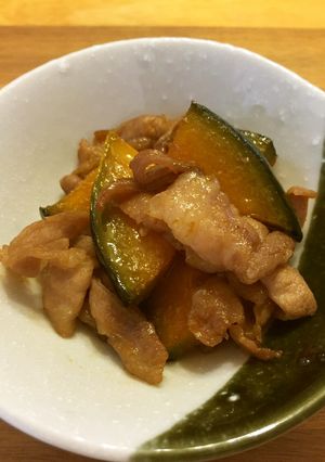 お弁当に◎豚肉とかぼちゃの甘辛炒め-レシピのメイン写真