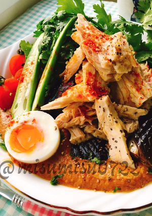 自家製ツナと茄子のシンプルトマトカレー-レシピのメイン写真