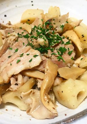 豚肉とれんこんのシャキシャキ炒め-レシピのメイン写真