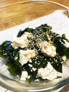 わかめと豆腐のサラダ-レシピのメイン写真