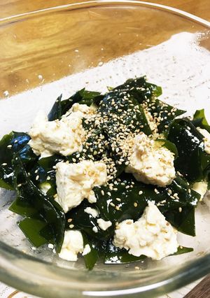 わかめと豆腐のサラダ-レシピのメイン写真