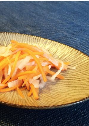 つくりおき甘酢不要！柚子風味な根菜の甘酢-レシピのメイン写真