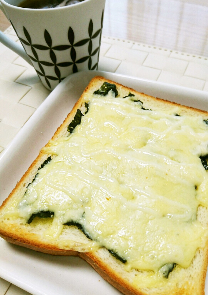 簡単！和風な海苔チートースト-レシピのメイン写真