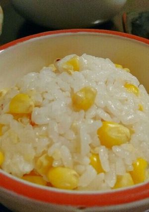 玉蜀黍とハトムギの塩麹炊き込みご飯-レシピのメイン写真