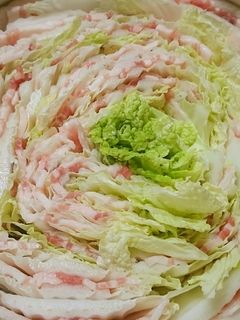 簡単!甘い!美味い!豚バラ白菜鍋-レシピのメイン写真