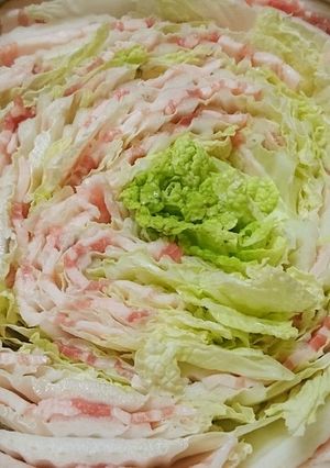 簡単！甘い！美味い！豚バラ白菜鍋-レシピのメイン写真