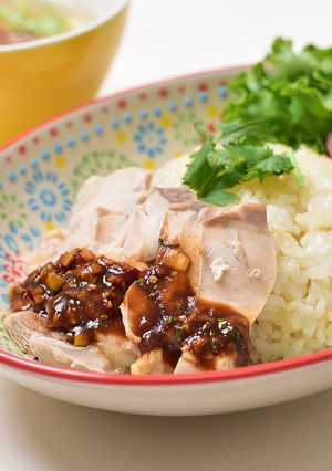 糖尿病さん向け本格タイ風チキンライス-レシピのメイン写真