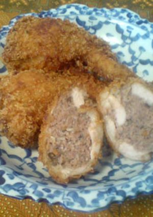 ピーガイヤッサイ（手羽先の肉詰め）-レシピのメイン写真