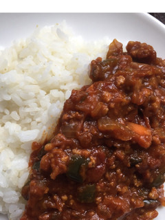 夏野菜たっぷりトマトのキーマカレー-レシピのメイン写真