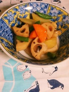 蓮根の煮物(*´﹃`*)-レシピのメイン写真