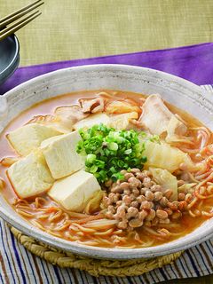 お手軽!納豆楽なべ-レシピのメイン写真