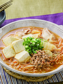お手軽!納豆楽なべ-レシピのメイン写真
