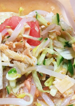 焼きさきいかと野菜のさっぱりピリ辛ナムル-レシピのメイン写真