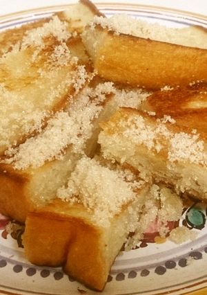 ココナッツオイルでトーストおやつ-レシピのメイン写真