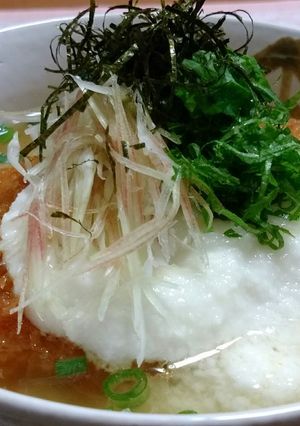 ひんやり雑炊風～豚かつ冷やしダシ茶漬け～-レシピのメイン写真