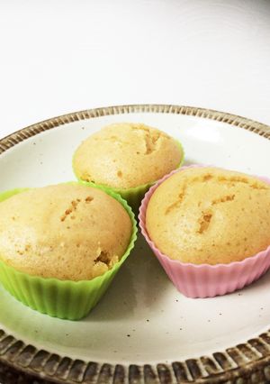 材料2つ!?もちもち♡きなこ蒸しパン♡-レシピのメイン写真